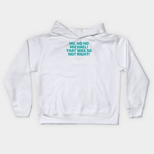 No No Mikey by Toto Wolff Kids Hoodie